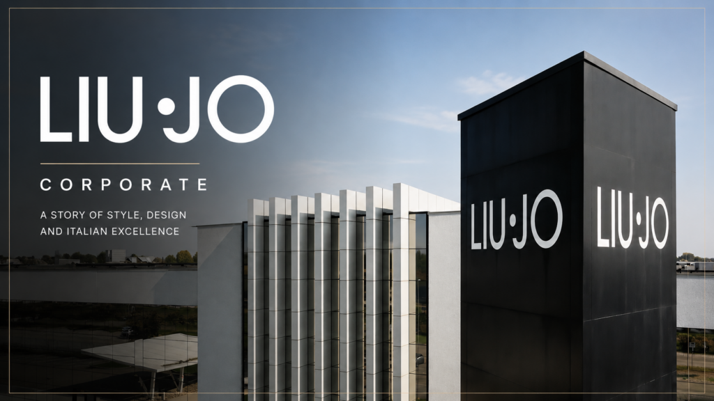     Video corporate LIU JO con immagine della sede del marchio di moda.